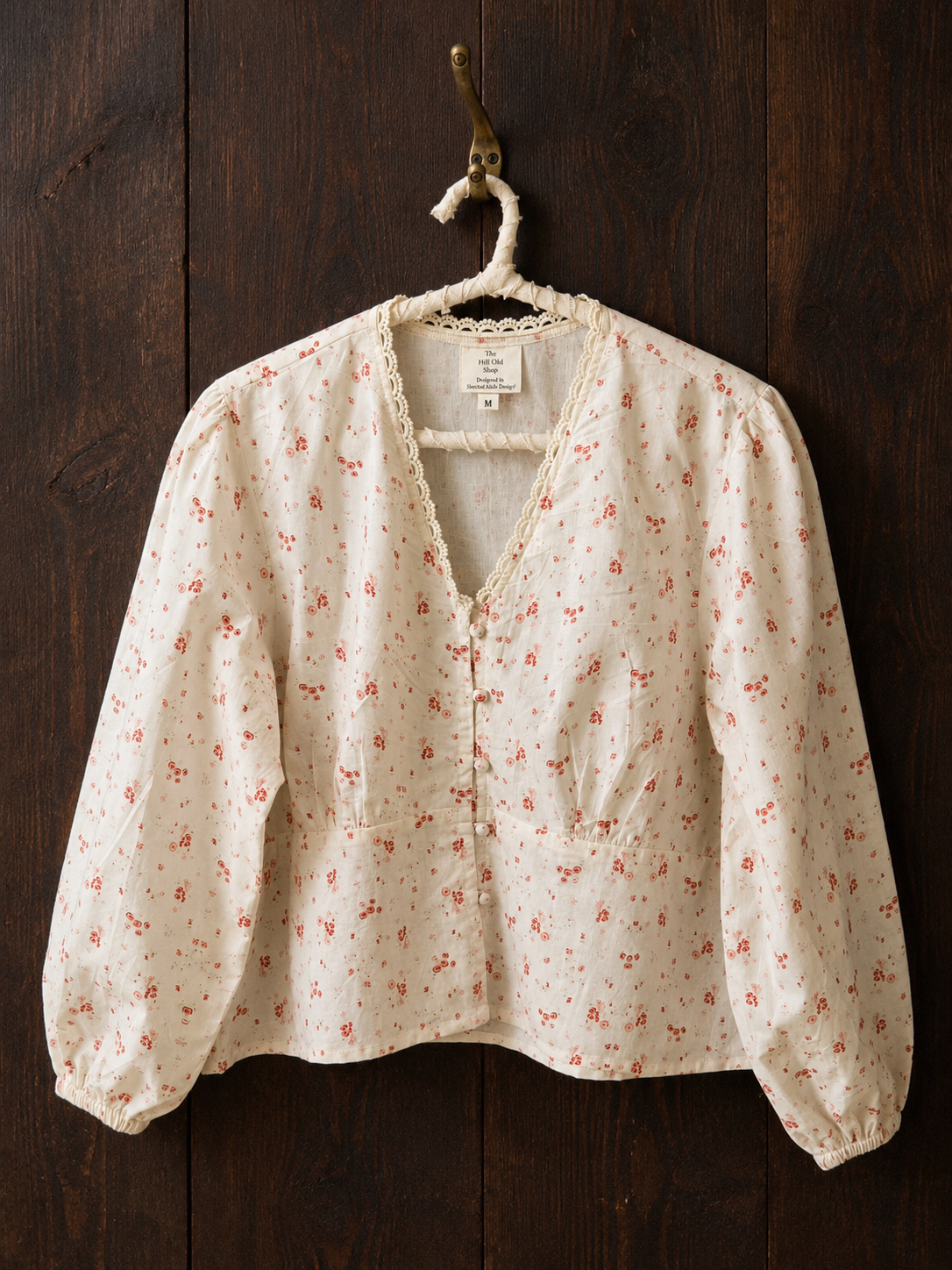Red Rose Lace Top