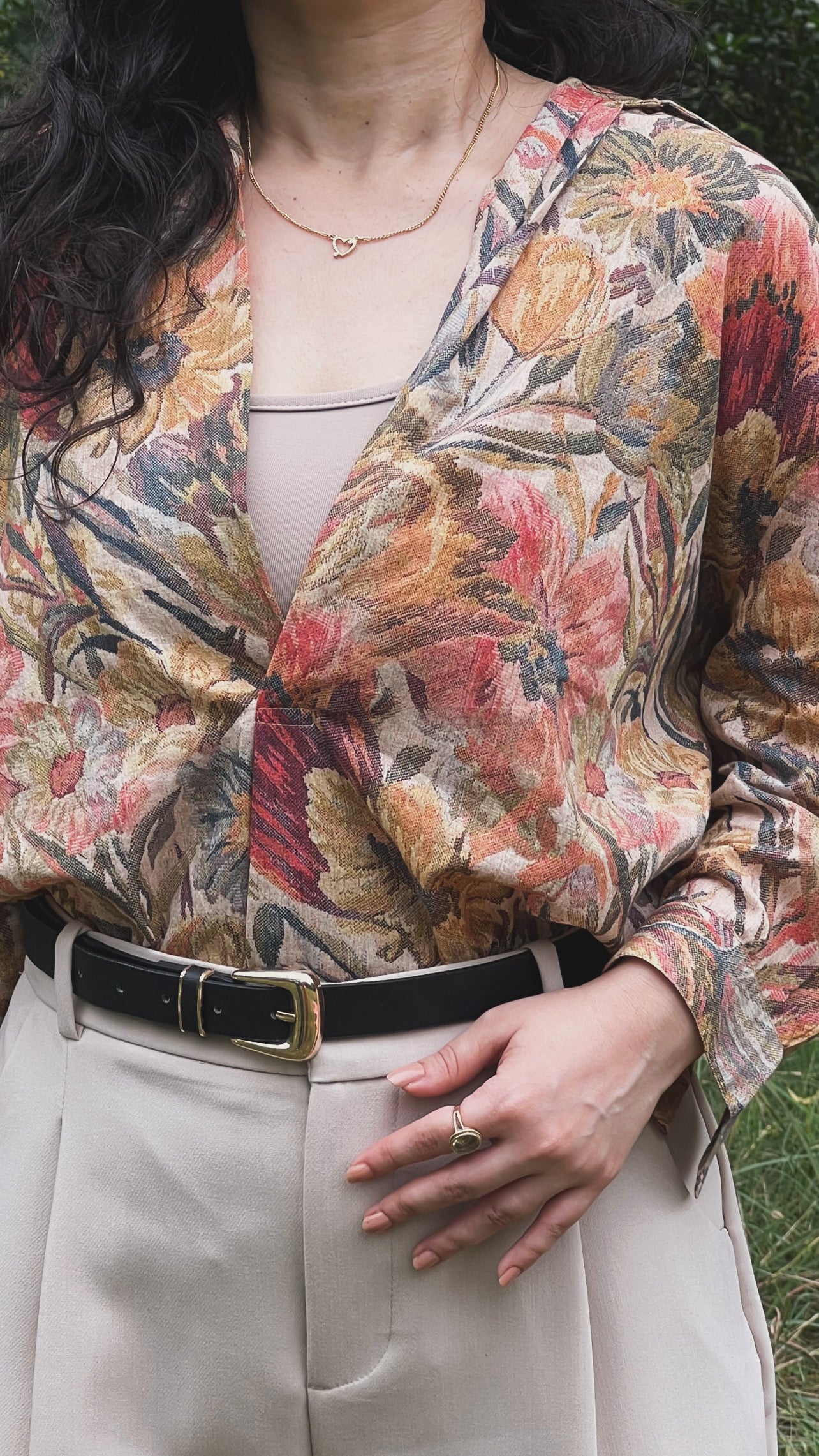 Jacquard Tulip Shirt