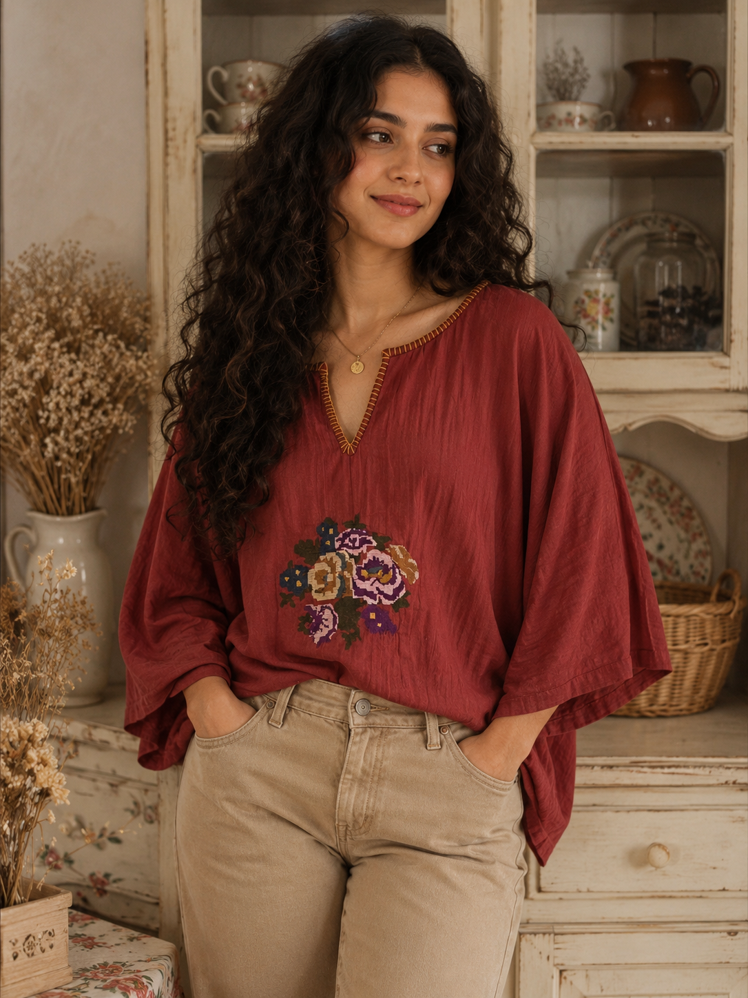 Cross Stitch Top