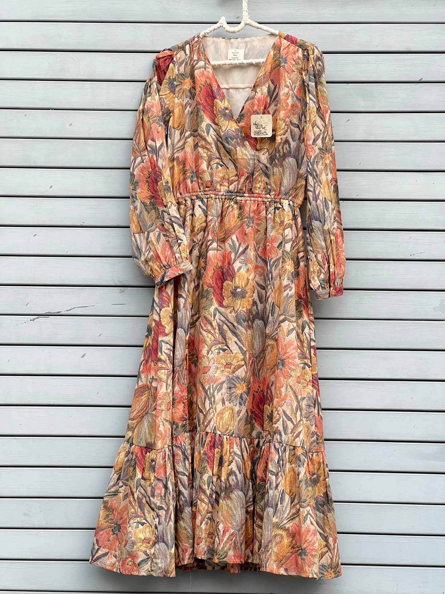 Jacquard Floral Maxi