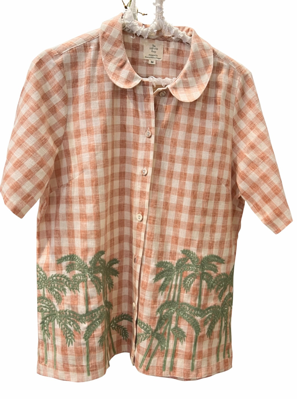 Palm Tree Check Shirt