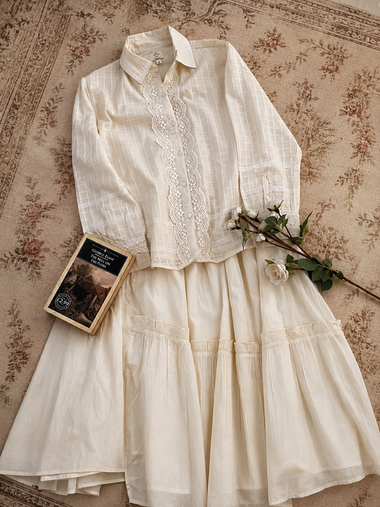 Timeless Ivory Skirt