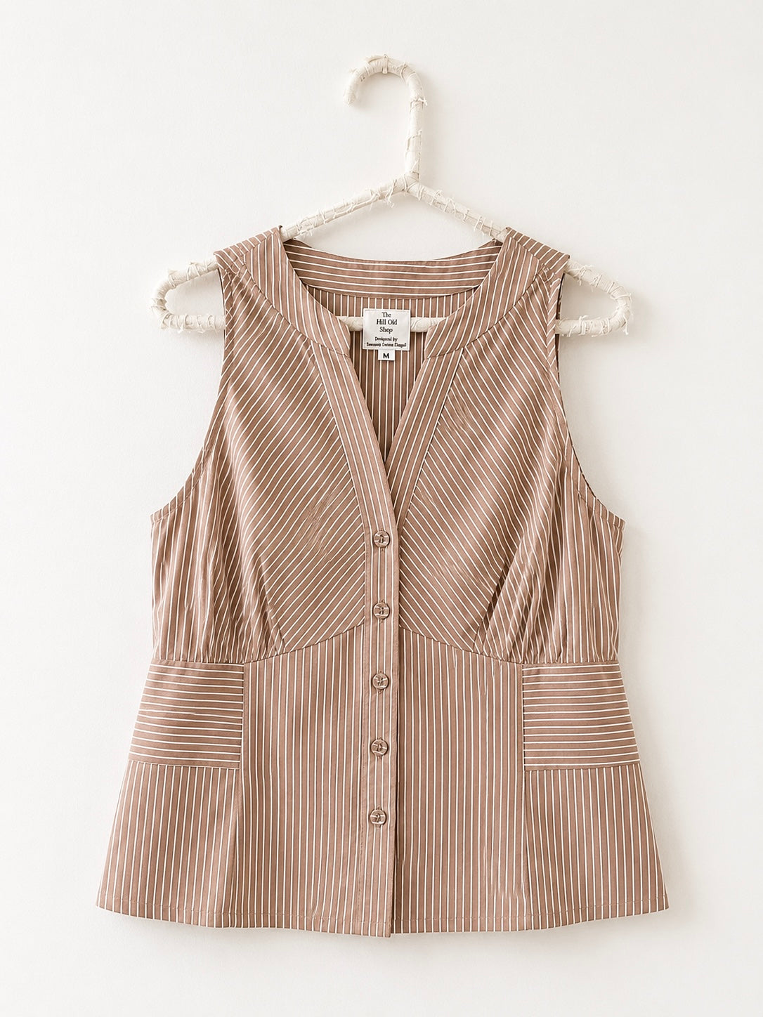 Halter Neck Stripe Top