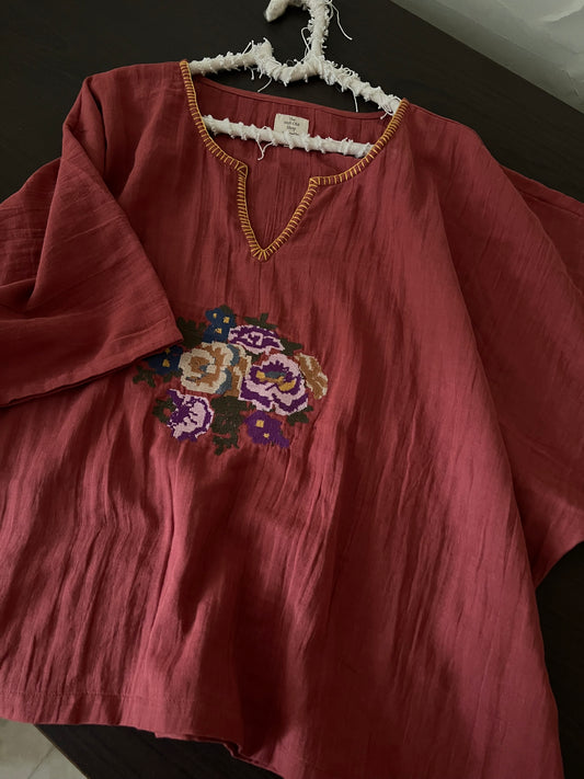 Cross Stitch Top