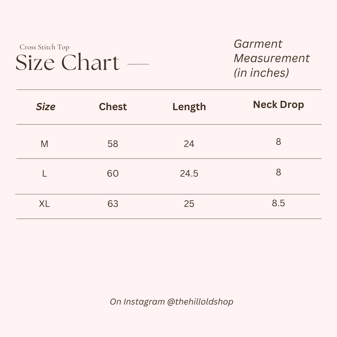 Cross Stitch Top