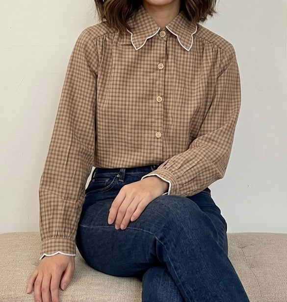 Gingham Check Shirt