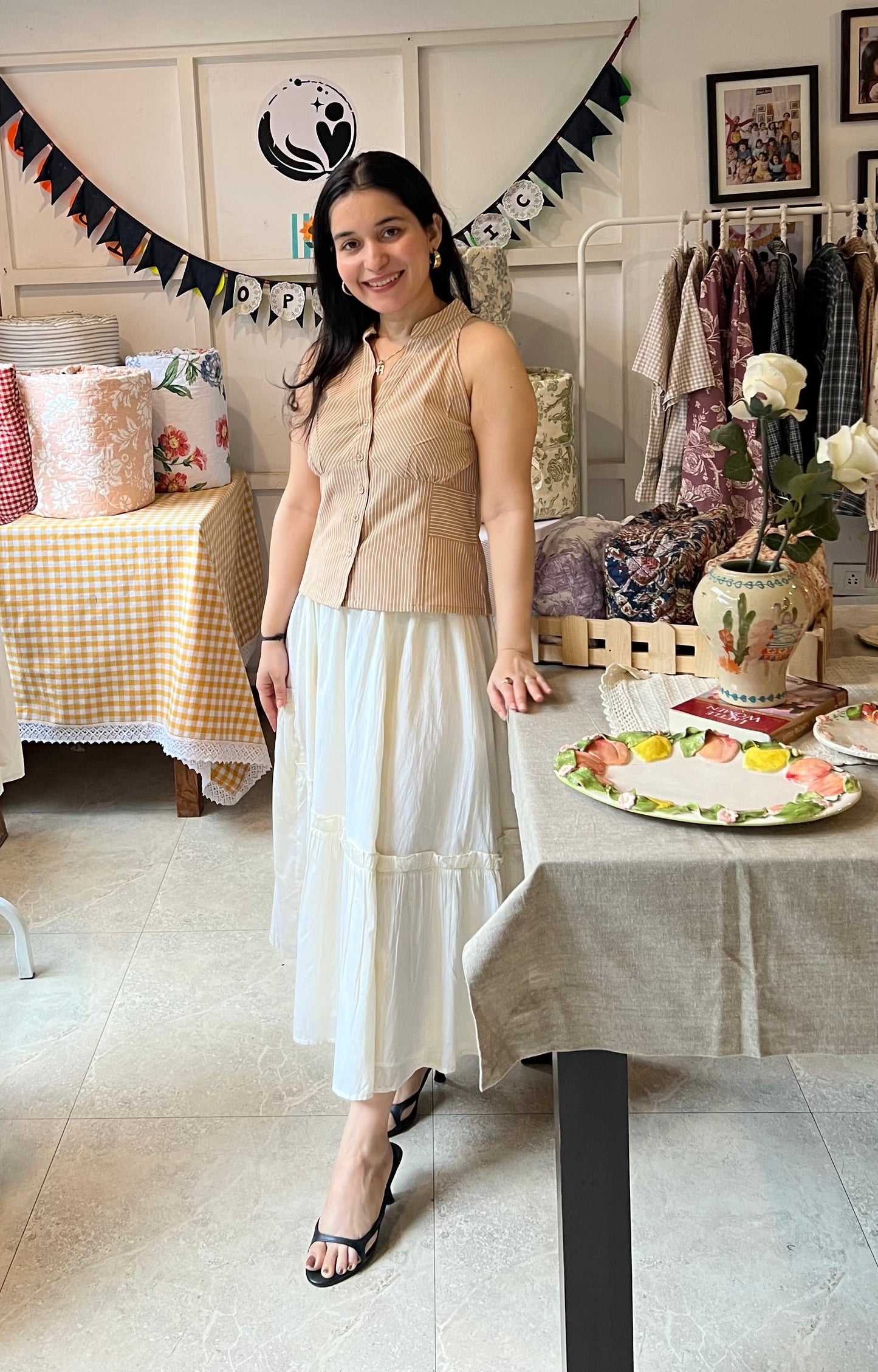 Timeless Ivory Skirt