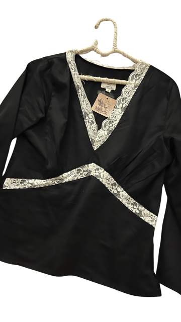 Black Lace Top