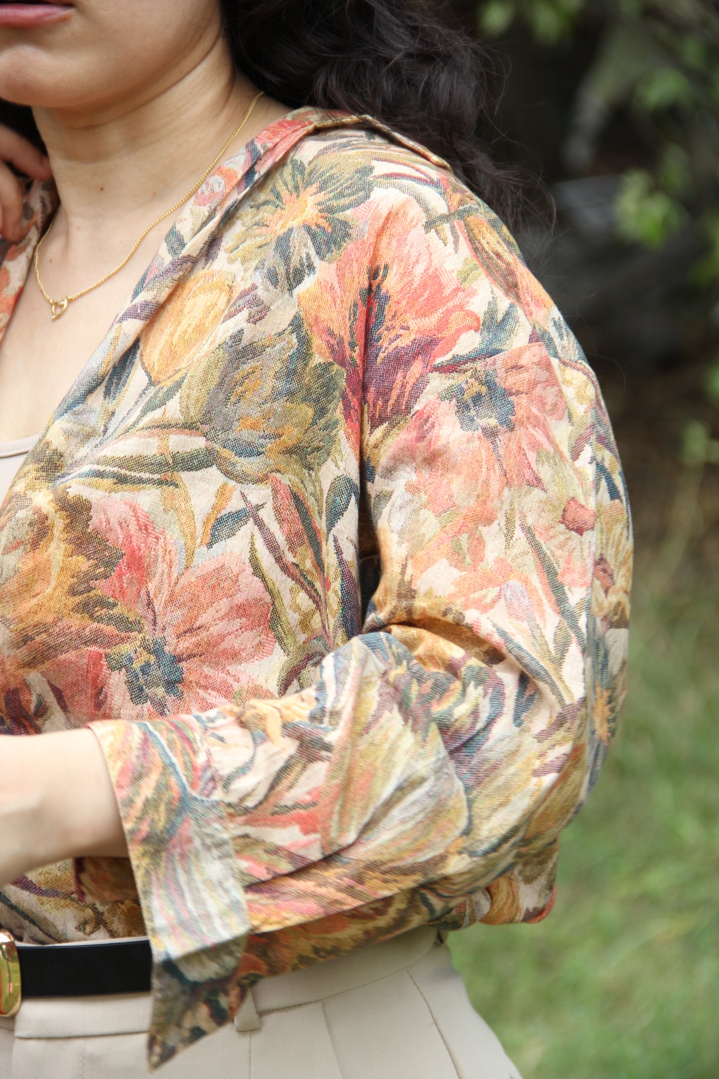 Jacquard Tulip Shirt