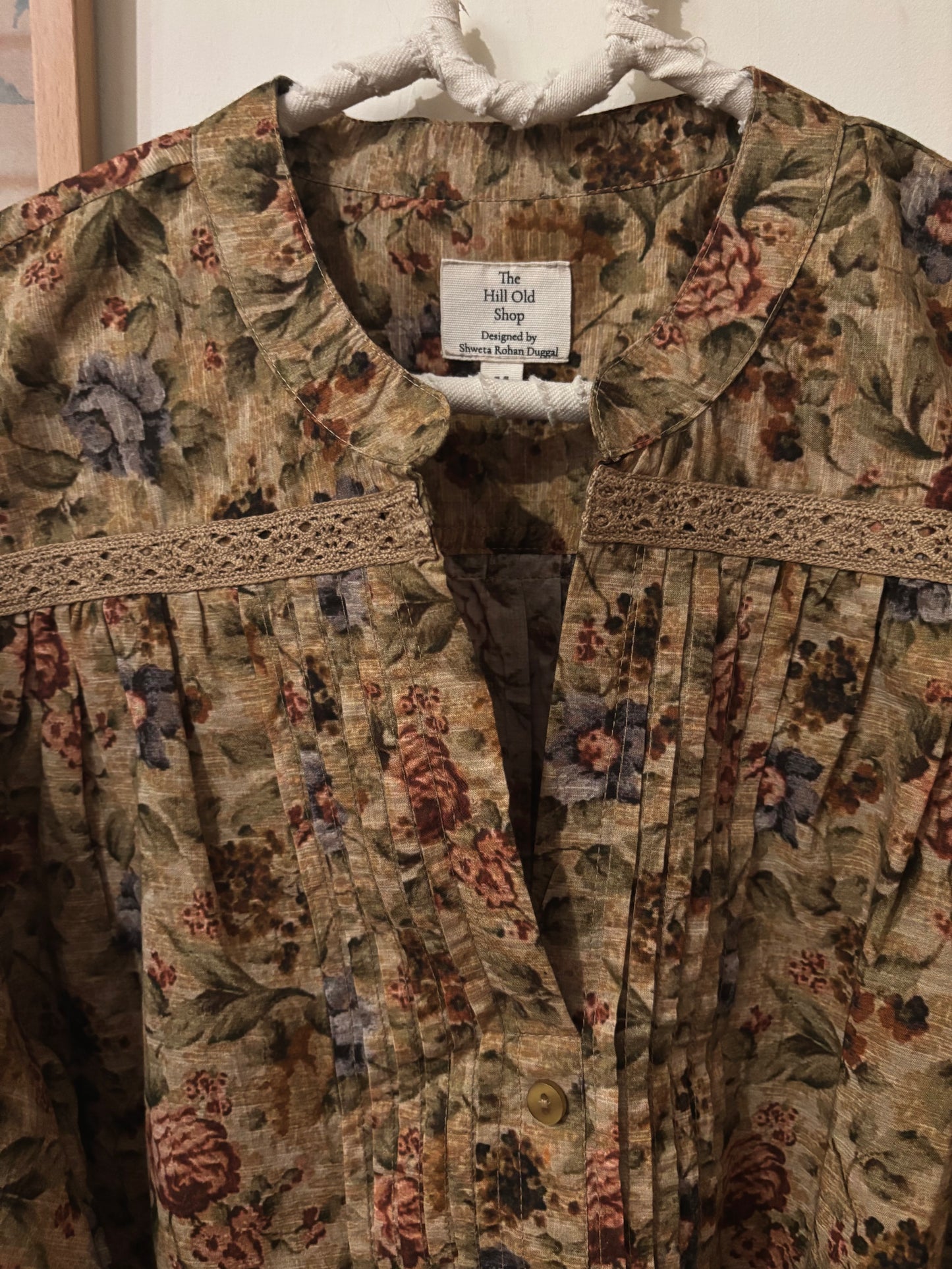 Antique Rosette Blouse