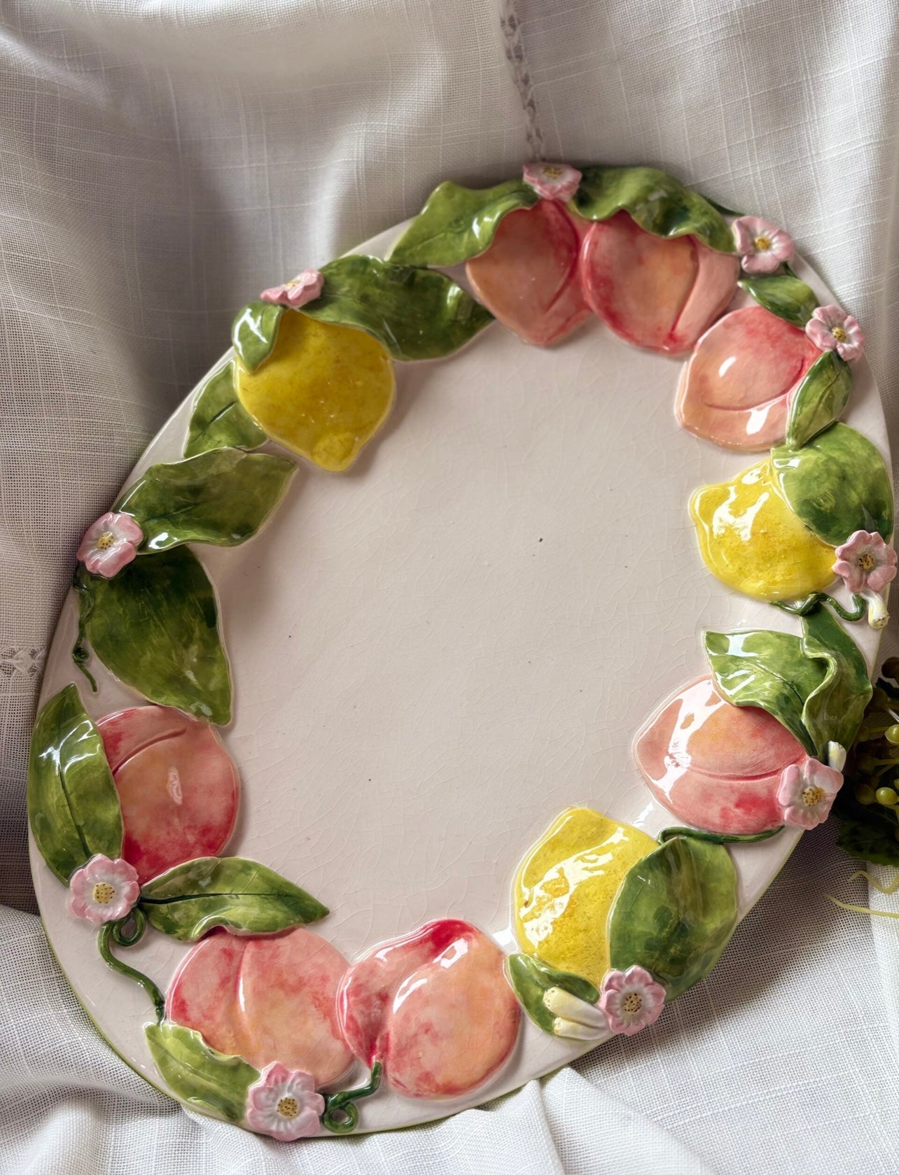 Lemon & Peach Platter