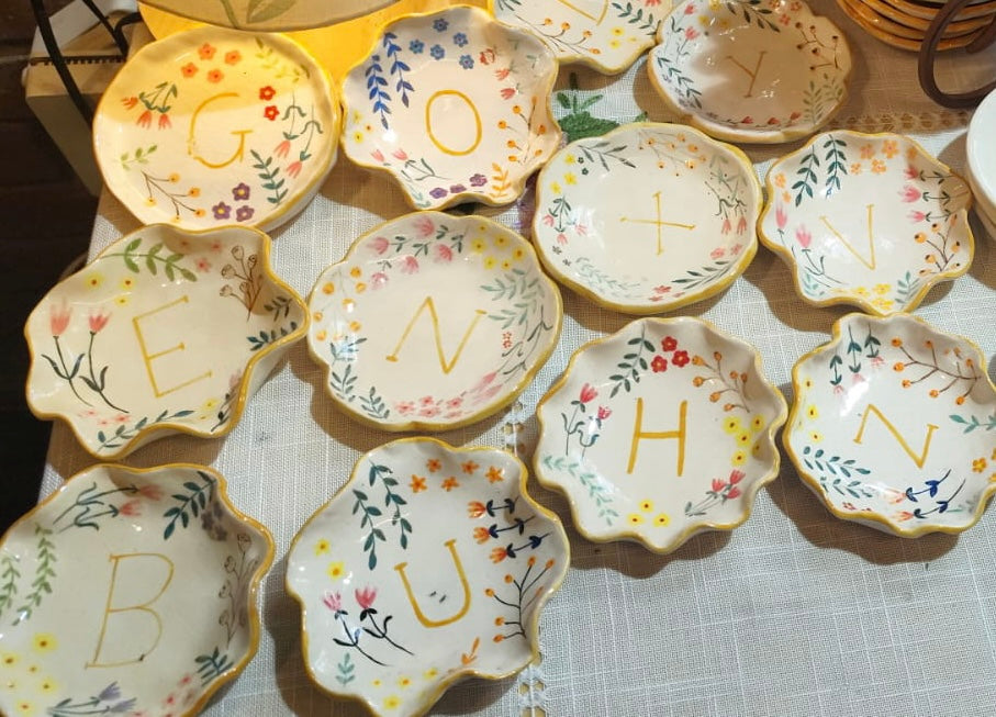 Alphabet Trinket Plate