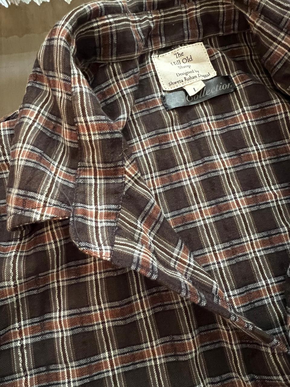 Olive Check Shirt