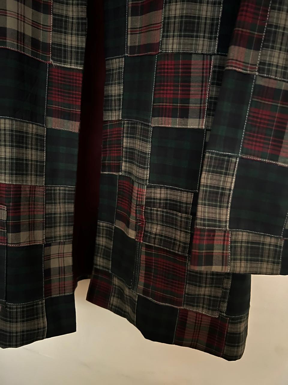 Patchwork Long Jacket